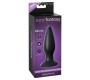 Anal Fantasy Elite Small Rechargeable Butt Plug Black