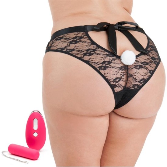 Happy Rabbit Nuotolinio valdymo pultas Knicker Vibe Plus Pink