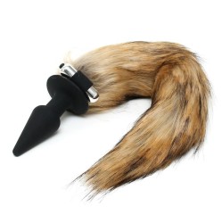 Latex Play Rimba Plug with Fox Tail