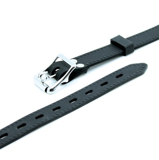 Latex Play Rimba Mouthgag ar bumbu