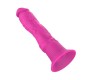 A-Gusto Vibrating Realistic Dildo Silicone Pink