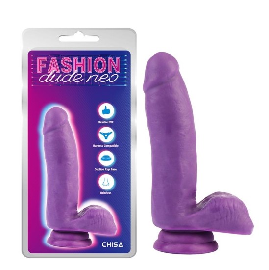 Chisa Dual Density Violeta dildo 6.7