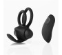 Tardenoche Reerin Dual Vibrating Ring USB Remote Control USB Silicone