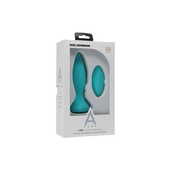 A-Play Vibrating Butt Plug Vibe seikluslik türkiissinine