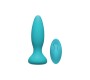 A-Play Vibrating Butt Plug Vibe Adventurous Turquoise