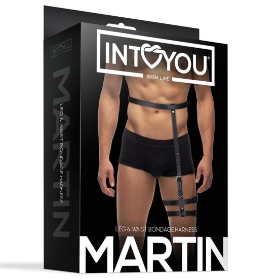 Intoyou Bdsm Line Martin Leg and Waist Bondage diržai