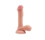 Chisa Ahvatlev Fancier vedel silikoon kahe tihedusega realistlik dildo18 cm