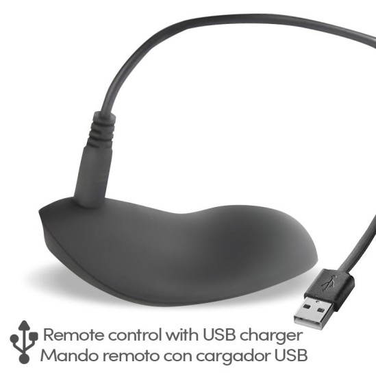 Tardenoche Reerin Двойное вибрационное кольцо USB-пульт дистанционного управления USB-силикон