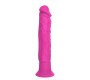 A-Gusto Vibrating Realistic Dildo Silicone Pink