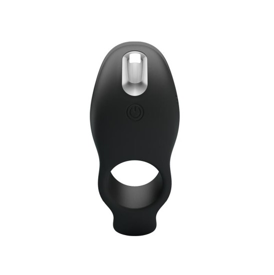 Prettylove Vibrating Penis Ring USB Silicone