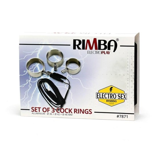 Electro Play Cock Ring Set