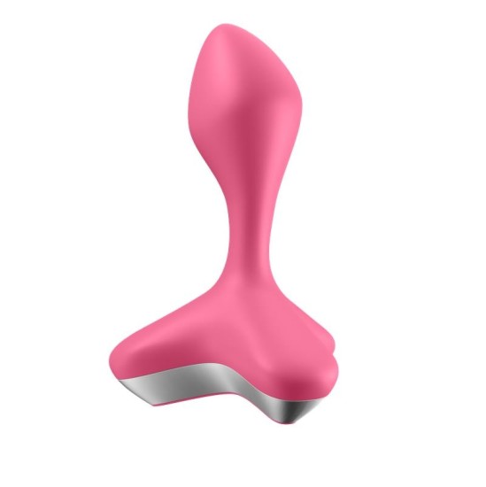 Satisfyer Game Changer Butt cilp ar vibrācijas rozā krāsu