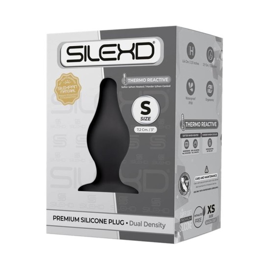 Silexd Plug Anal Model 2 S Negro