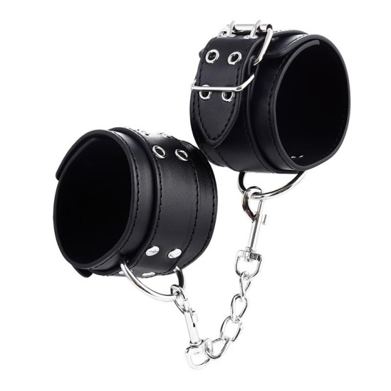 Latetobed Bdsm Line Double Buckle Adjustable handcuffs