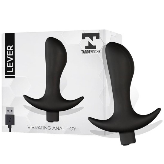 Tardenoche Lever Anal Plug with Vibration USB Silicone