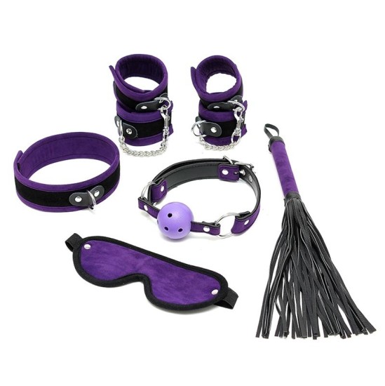 Bondage Play Rimba Complete Restraint Set Purple