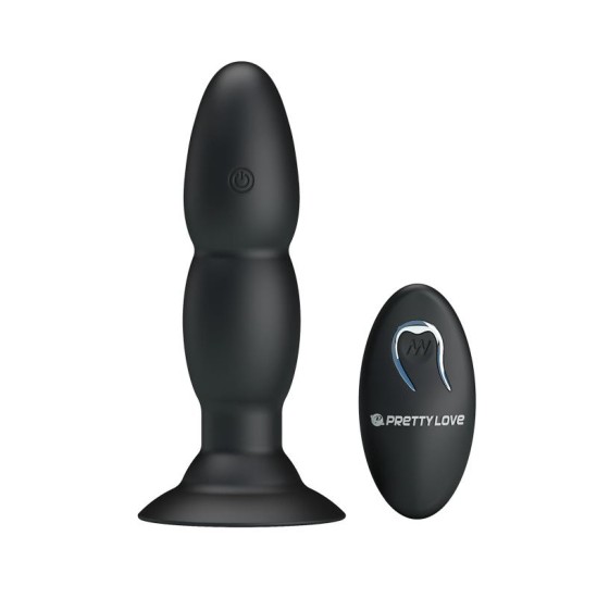 Prettylove Anal Plug 4 Vibration and Rotation