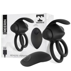Tardenoche Reerin Dual Vibrating Ring USB kaugjuhtimispult USB silikoon