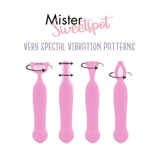 Feelztoys Mister Sweetspot Clitoral Vibrator Rozā