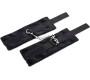 Intoyou Bdsm Line Handcuffs with Velcro with Long Fur Black