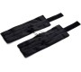 Intoyou Bdsm Line Handcuffs with Velcro with Long Fur Black