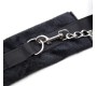 Intoyou Bdsm Line Handcuffs with Velcro with Long Fur Black