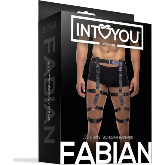 Intoyou Bdsm Line Reguleeritavad Fabiani jala- ja vöökoha rakmed