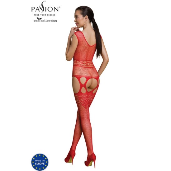 Passion Woman Bodystockings PASSION - EKO KOLEKCIJA BODYSTOCKING ECO BS014 RED