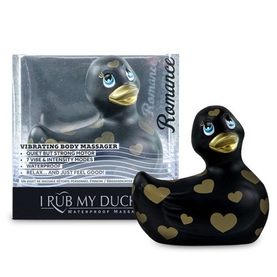 Big Teaze Toys BIG TEASE TOYS - I RUB MY DUCKIE 2.0 | ROMANCE (melns & GOLD)