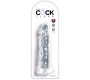 King Cock CLEAR REALISTIC 19,7 CM SKAIDRUMAS