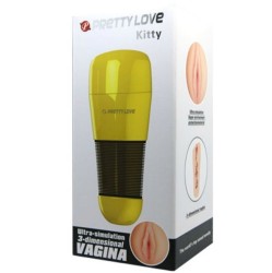 Pretty Love Male PRETTY LOVE KITTY GOLDEN MASTURBADOR VAGINA 2