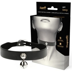 Coquette Accessories COQUETTE CHIC DESIRE - ОЖЕРЕЛЬЕ ИЗ ВЕГАНСКОЙ КОЖИ ЖЕНСКОЕ АКСЕССУАР-ПОГРЕМКА