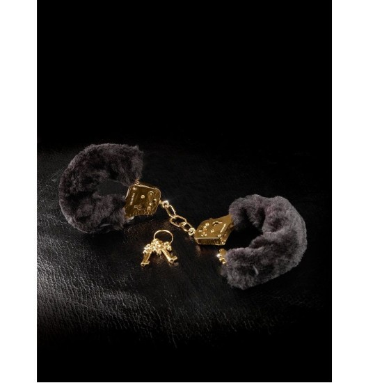 Fetish Fantasy Gold DELUXE FURRY CUFFS