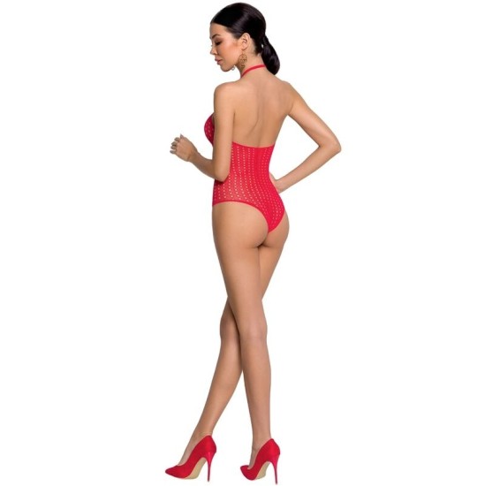 Passion Woman Bodystockings PASSION WOMAN BS088 RED BODYSTOCKING VIENS IZMĒRS