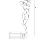 Passion Woman Bodystockings PASSION WOMAN BS016 BODYSTOCKING BLACK ONE SIZE