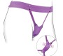 Fantasy For Her BUTTERFLY HARNESS, VIBRATING RECHARGEABLE & REMOTE CONTROL PURPLE