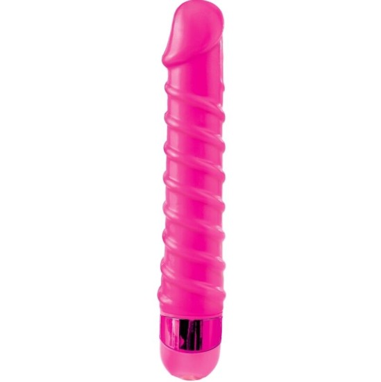 Classix CANDY TWIRL VIBRĒJOŠAIS MASĀŽIS 16,5 CM ROZĀ