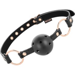 Begme Black Edition BEGME - BLACK EDITION BALL GAG VEGĀNĀ ĀDA
