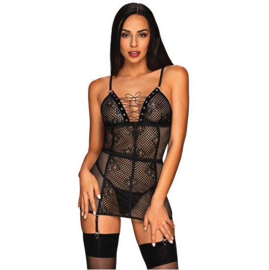 Obsessive Chemise OBSESSIVE - СОРОЧКА BASITTA S/M