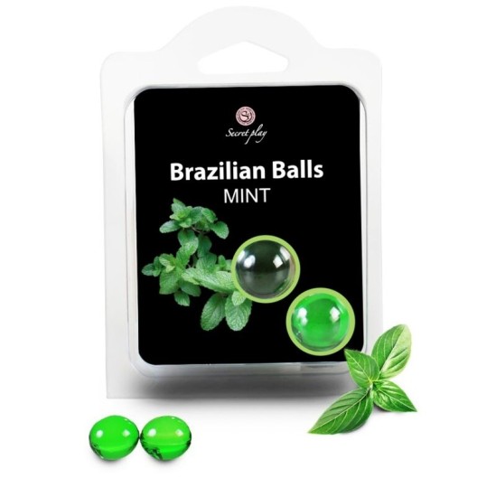 Secretplay Cosmetic SECRETPLAY - 2 BRAZILIAN BALLS MINT