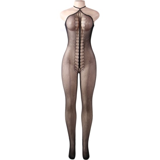 Queen Lingerie HALTER NECK BODYSTOCKING SL