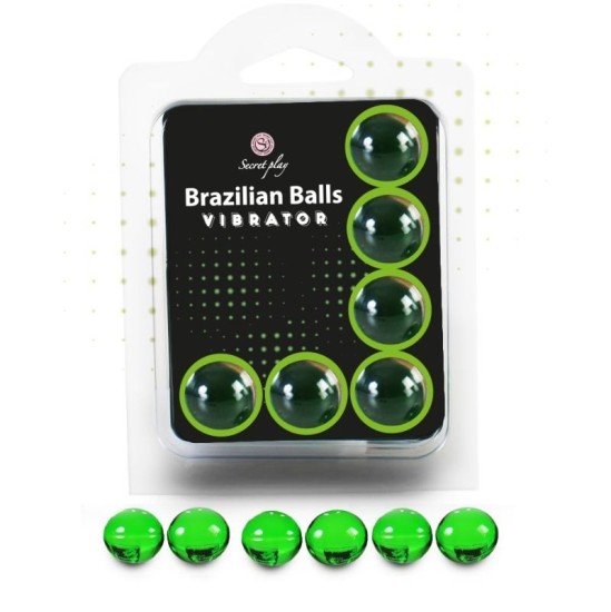 Secretplay Cosmetic SECRETPLAY - 6 BRAZILIAN BALLS VIBRATORS
