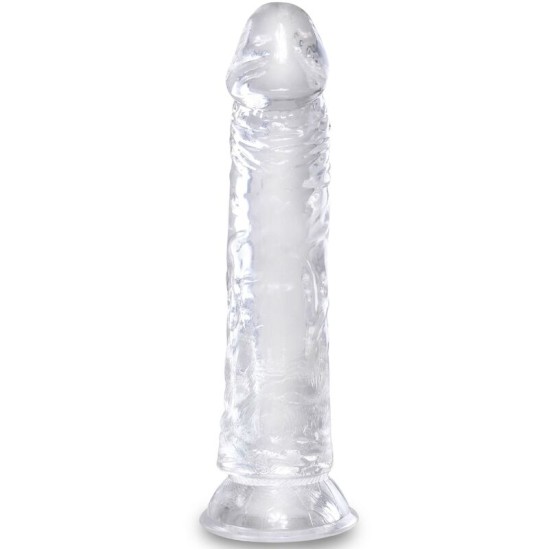 King Cock CLEAR REALISTIC PENIS 19.7 CM TRANSPARENT