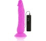 Diversia LANKSUS VIBRAVIMAS Dildo 21 CM - violets