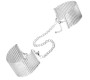 Bijoux Desire Metallique BIJOUX DÉSIR MÉTALLIQUE SILVER METALLIC MESH HANDCUFFS