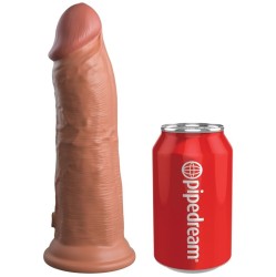 King Cock ELITE - REALISTIC SILICONE DILDO 20.3 CM CARAMEL