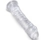 King Cock CLEAR REALISTIC 19,7 CM SKAIDRUMAS