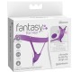 Fantasy For Her BUTTERFLY HARNESS, VIBRATING RECHARGEABLE & REMOTE CONTROL PURPLE