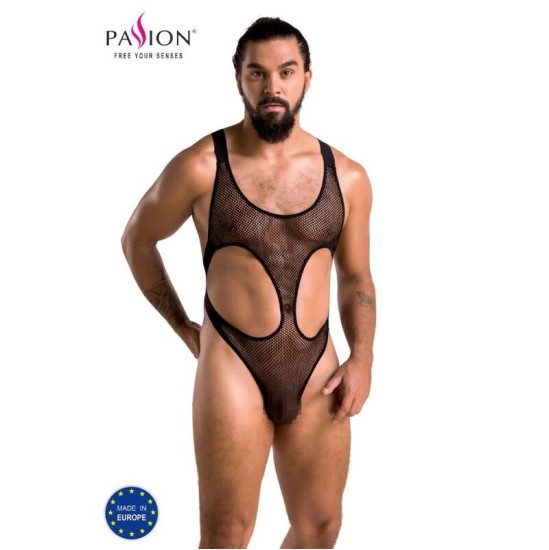 Passion Men СТРАСТЬ - 040 БОДИ ЛЕОН ЧЕРНЫЙ S/M