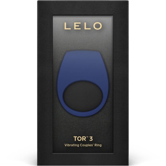 Lelo VIBRAVIMAS RING TOR™ 3 MĖLYNAS